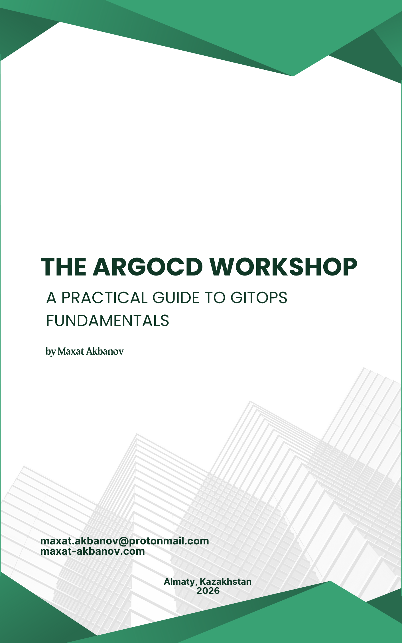 The ArgoCD Workshop cover